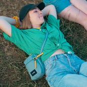 City anti-theft shoulder bag Pacsafe Go - mint