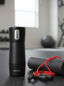 Contigo West Loop 3.0 Travel Mug 470ml - French Bulldog - Matte Black