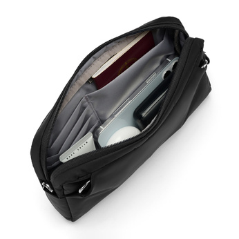 Women's 3-in-1 Pacsafe W handbag - black.