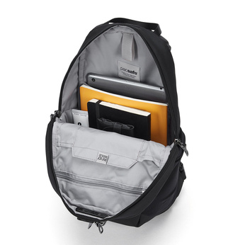 Diebstahlsicherer Stadtrucksack Pacsafe Vibe 12 l – schwarz
