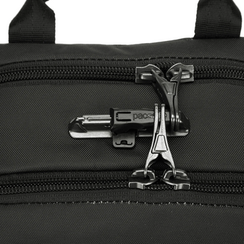 Pacsafe metrosafe x vertikale crossbody anti-diebstahl herren umhängetasche/posttasche - schwarz