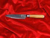 Exclusive Aka Tori Kyoto Olive 5" Utility Knife – Damascus Steel Business Gift with Custom Engraving Option