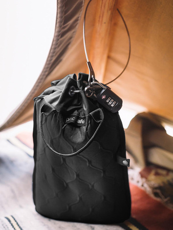 Pacsafe travelsafe® 3l gii anti-diebstahl-tresor - schwarz