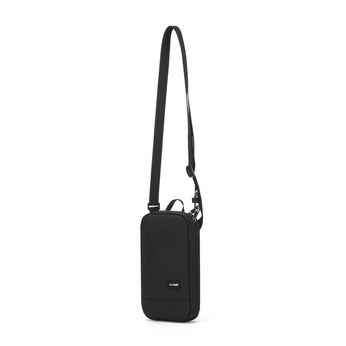 Urban anti-theft shoulder bag Pacsafe RFIDsafe - black