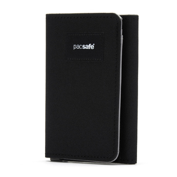 Trifold Wallet RFIDsafe Pacsafe - jet black