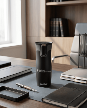 Thermobecher Contigo West Loop 470 ml schwarz - Anwalt