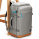 Cabin anti-theft backpack Pacsafe Go 44 l - stone