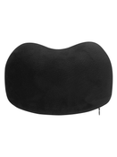 Travel pillow around the neck Dr. Bacty - Black. Plus ear plugs and eye band