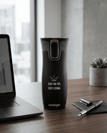 Thermobecher Contigo West Loop 470 ml schwarz - Chef