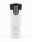 Contigo West Loop 3.0 Travel Mug 470ml - French Bulldog - White Matte