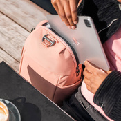 Mini women's anti-theft backpack 8L Pacsafe Citysafe CX Econyl® - pink