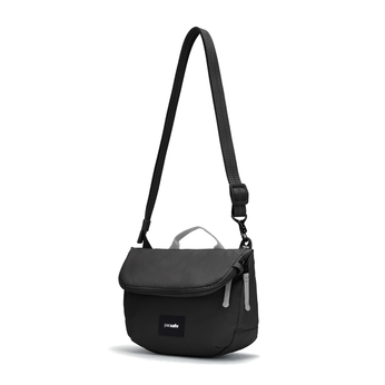 Folding women's anti-theft bag Pacsafe Go - black
