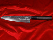 Exclusive Aka Tori Tokyo Black 8" Chef's Knife – Damascus Steel Business Gift with Custom Engraving Option