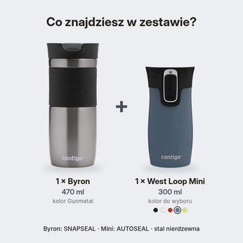 Thermobecher Contigo Byron 470ml - Gunmetal