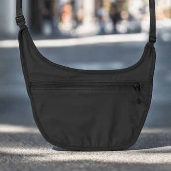 Pacsafe coversafe® s80 secret travel body pouch - schwarz