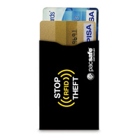 Pacsafe RFID/Diebstahlsicherung Kartenetui 2 Stück- schwarz