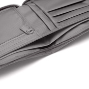 Men's small RFID Pacsafe wallet - stone