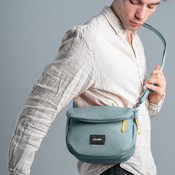 Folding anti-theft women's handbag Pacsafe Go - mint