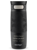 Thermal mug Contigo Transit (Metra) with custom inscription- engraved - Balck