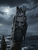 Dr.Bacty 70x140 beidseitig schnell trocknendes Handtuch - Perun