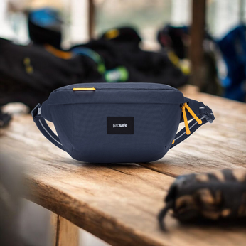 Hip bag anti-theft Pacsafe Go - coastal blue