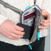 Anti-theft Pacsafe GO shoulder bag - Stone