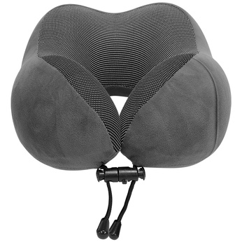 Travel cushion on the neck Dr. Bacty - gray