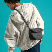 Folding women's anti-theft bag Pacsafe Go - black