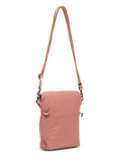 The foldable women's anti-theft handbag Pacsafe Citysafe CX Econyl® - pink