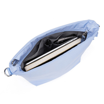 Pacsafe W Damen-Diebstahlschutztasche - hellblau