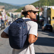 Pacsafe V 26 l Anti-Diebstahl-Laptop-Rucksack - navy blau
