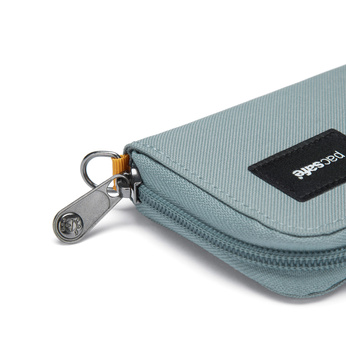 Pacsafe RFIDsafe recycelte Anti-Diebstahl-Geldbörse - marineblau