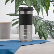 Thermobecher mit gravur Contigo Byron 470ml - Gunmetal