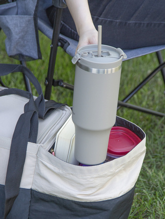 Thermalbecher mit Strohhalm Contigo Streeterville Tumbler 1200 ml - Inky Cap