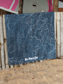 Dr.Bacty 70x140 beidseitig schnell trocknendes Handtuch - Map