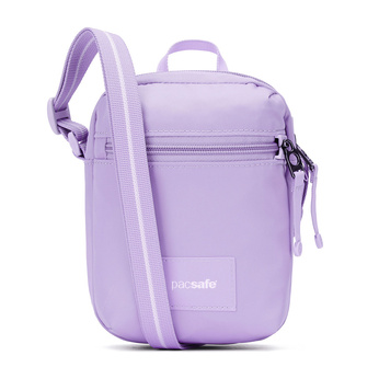 City anti-theft shoulder bag Pacsafe Go - lavender
