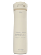 Thermal water bottle Contigo Ashland 2.0 Chill 720 ml - Oatmilk - With your engraving