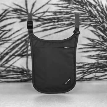 RFID blocking neck pouch Pacsafe® Coversafe® V75 - black