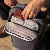 Pacsafe vibe 20l anti-diebstahl-touring-rucksack - dunkelgrau