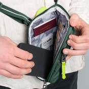 Anti-theft Pacsafe GO shoulder bag - Green