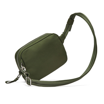 Small 2-in-1 anti-theft women's handbag Pacsafe W - olive