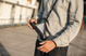 Urban anti-theft shoulder bag Pacsafe RFIDsafe - black