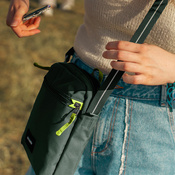 Pacsafe Go Anti-Diebstahl-Umhängetasche - Grün