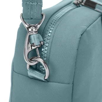 Women's anti-theft handbag Pacsafe CX square crossbody - mint color