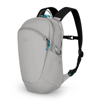 Anti-theft urban backpack 18l Pacsafe ECO Econyl® - grey  - after-show