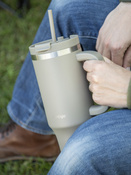 Thermal mug with straw Contigo Streeterville Tumbler 1200 ml - Inky Cap