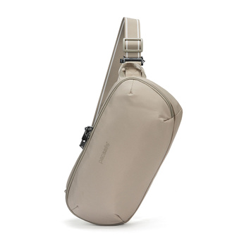 Hip bag waterproof anti-theft Pacsafe V - Beige