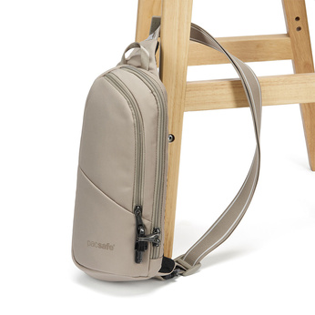 Pacsafe vibe 150 anti-diebstahl sling pack - beige