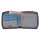 Pacsafe RFIDsafe recycelte Anti-Diebstahl-Geldbörse - marineblau