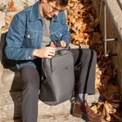 Pacsafe vibe 20l anti-diebstahl-touring-rucksack - dunkelgrau